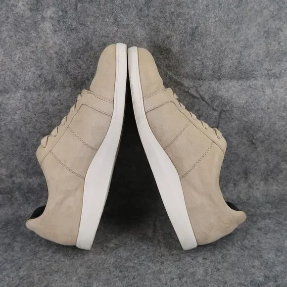 Calvin Klein Shoes Womens 9.5 Sneakers Lifestyle Fashion Leather Classic Lace Up - Picture 9 of 13